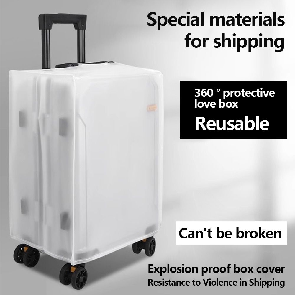 Luggage Protective Cover Transparent - Nuova Copertura Protettiva Opaca per Valigie,