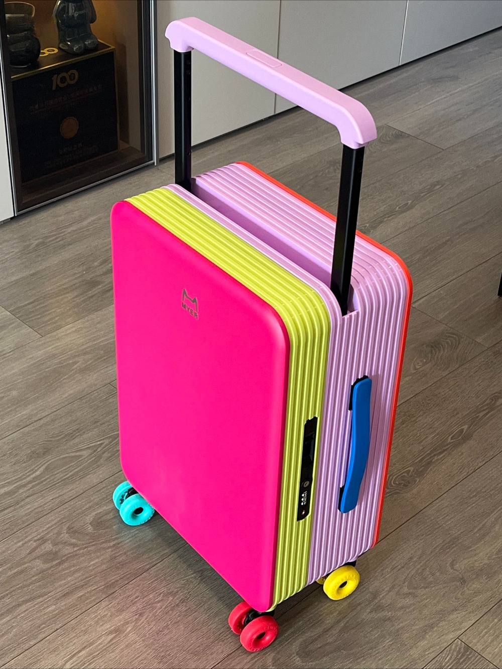 Valigia da viaggio alla moda d - Spinner Wheel Rolling Suitcase 20 Inch recensione e prezzo