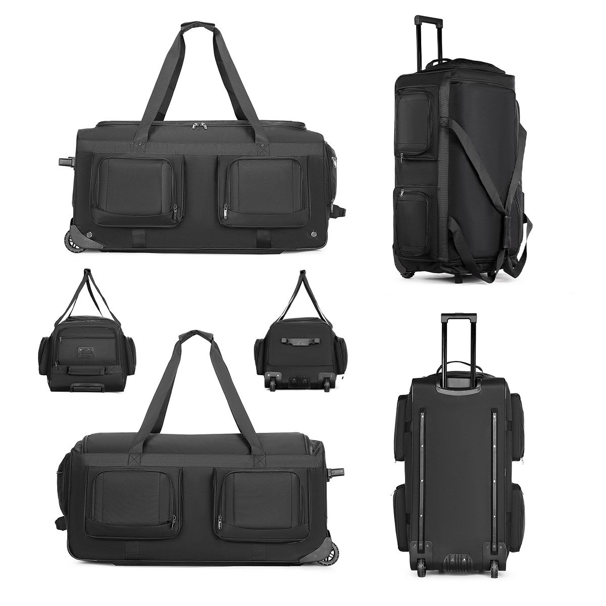 Borsa Trolley, Bagaglio da Sti - Foldable Rolling Luggage Bag recensione e prezzo