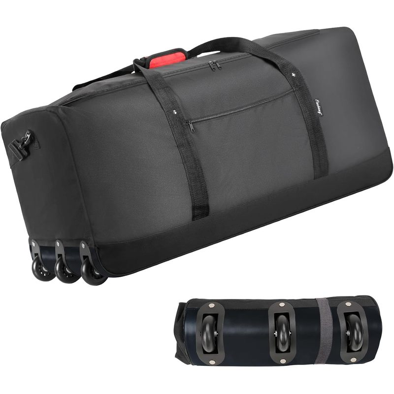 Borsa da viaggio pieghevole co - Foldable Rolling Luggage Bag recensione e prezzo