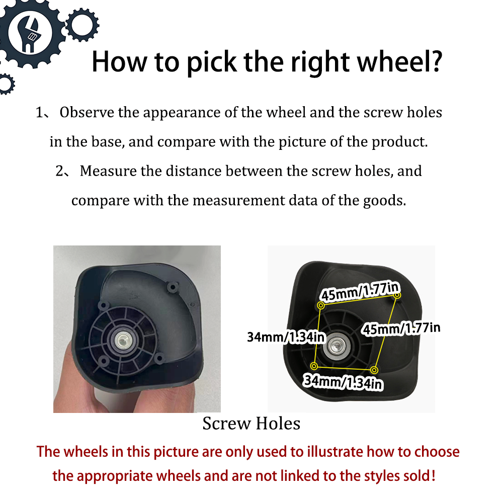 Ruote Silenziose di Ricambio p - Silent Replacement Luggage Wheels recensione e prezzo