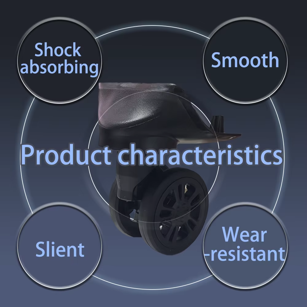 Ruote Silenziose di Ricambio p - Silent Replacement Luggage Wheels recensione e prezzo