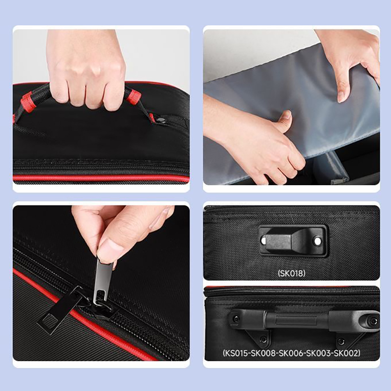Kit professionale di luci flas - Foldable Rolling Luggage Bag recensione e prezzo