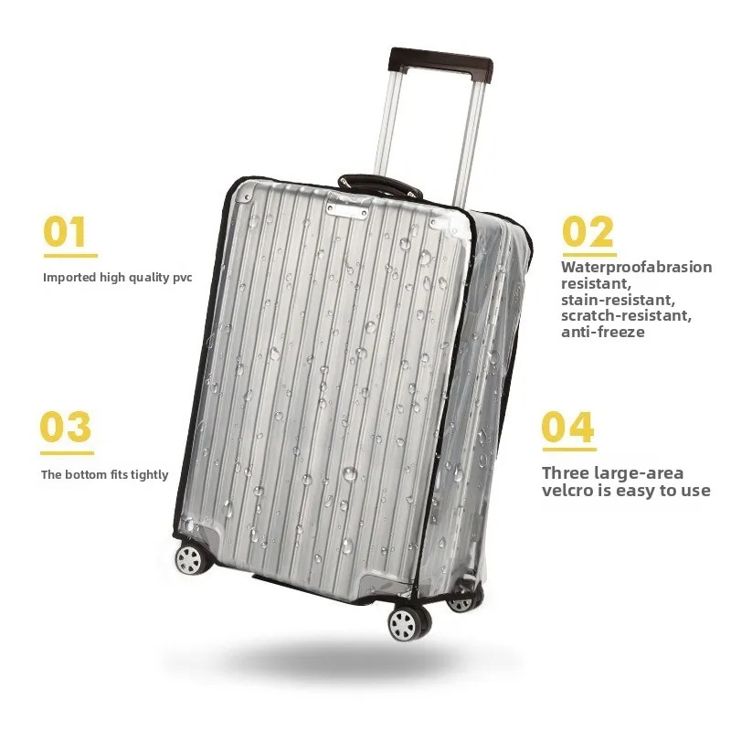 Copertura per valigia per baga - Luggage Protective Cover Transparent recensione e prezzo